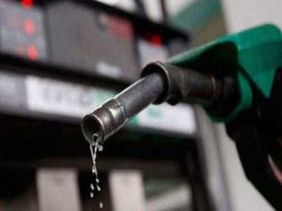 Sales tax on petrol was 23.5, 40 percent on diesel
