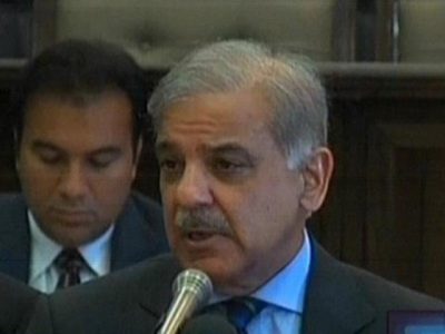 Antitrust elements want to stop development way, Shehbaz Sharif