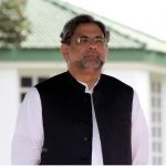 Filed an application against the nominated Prime Minister Shahid Khaqan Abbasi in the Supreme Court