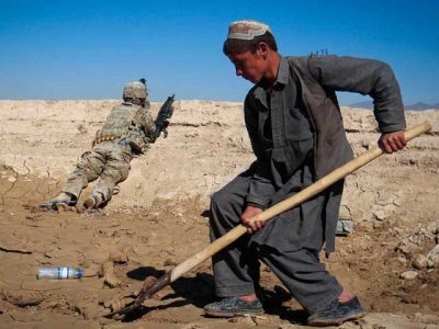 The cat came out of the bag; America demanded part in the natural resources of Afghanistan