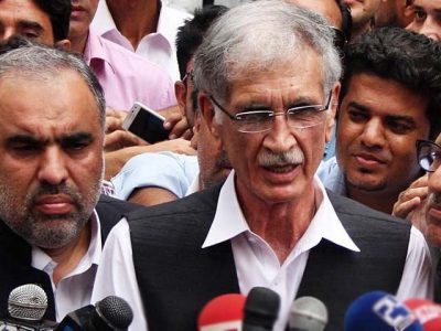 Opposition does not sprout any threat to the government, Parvez Khattak