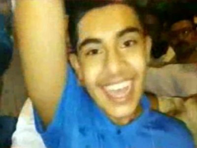 Victim of violence in the Larkana Cadet College Mohammad Ahmed reached homeland from USA