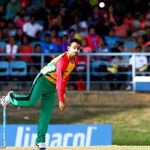The stunning bowling of the Mohammad Hafeez in the Caribbean Premier League