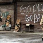 Black day in the occupied Kashmir on Indian independence day, strike in the valley