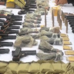 Heavy weaponss recovered, 10 accused arrested during search operations in Peshawar