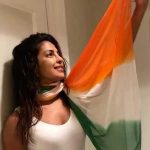 Recommend execution to Priyanka with Indian flag