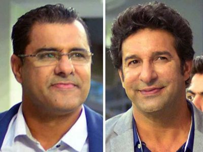 Waseem Akram and Waqar Younis were broken before being paired