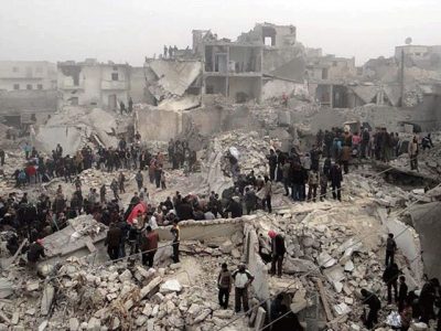 US bombing in Syria, 170 civilians died in a week
