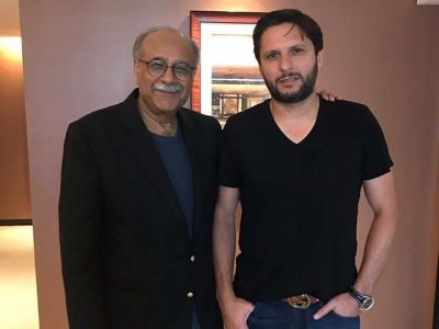 Najam Sethi rejected the proposal of Afridi to make a part of World XI