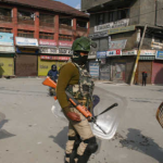 Shutter down strike in occupied Kashmir on appeal of hurriyat leadership, crew in Srinagar