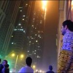 The fire in Dubai Marina Tower was controlled