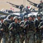 China's People's Liberation Army's combat exercises, use of modern weapons