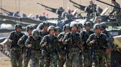 China's People's Liberation Army's combat exercises, use of modern weapons