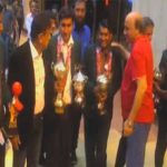 The winners of the World team Snooker champion reached from Egypt to Karachi