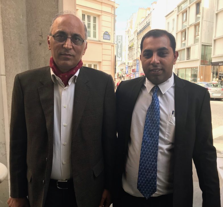 Raja Raheel wirh H.E Mr. Moin-ul-Haque, Ambassador of Pakistan 