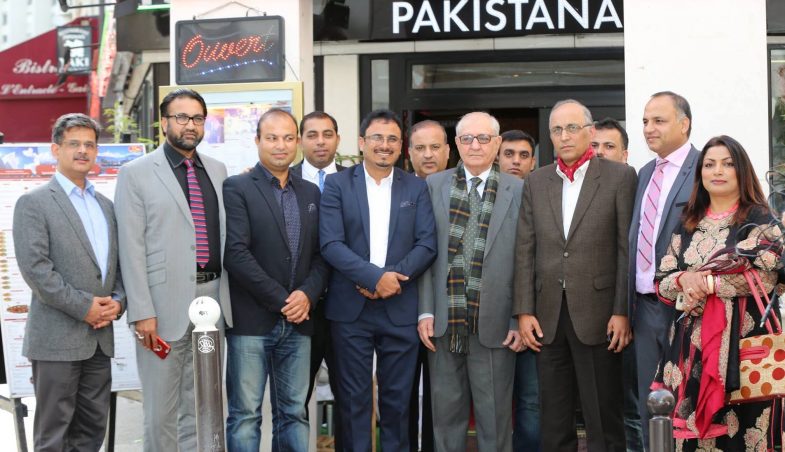 Group Photo with Mohammad Khan Achakzai Governor of Balochistan in Paris