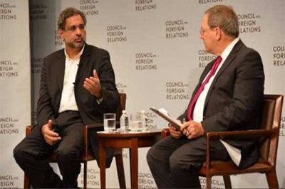 There is no doubt about the protection of nuclear weapons of Pakistan: Shahid Khaqan Abbasi