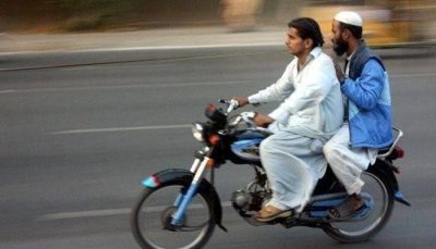 Ban on bike double ride for 10 days in Quetta