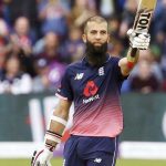 Third ODI: Moeen Ali hundred against West Indies