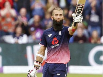Third ODI: Moeen Ali hundred against West Indies