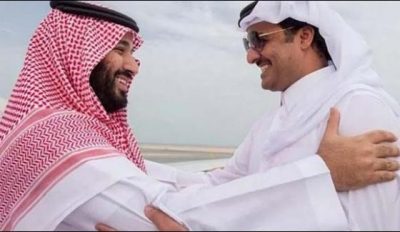 Saudi Arabia’s Crown Prince telephone with Qatar’s Emir
