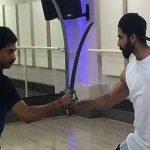 Shahid Kapoor learned the sword