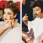 Raveena, Tandan, adopt, new, look, of, male, actor,anil , kappor,for, a, comedy, show, by Farah, Khan