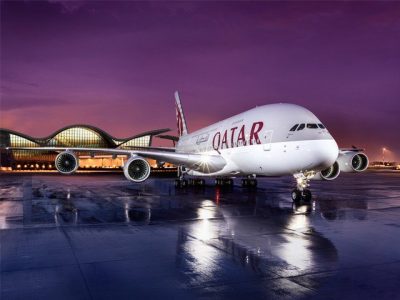Offer of free air travel from Qatar airlines