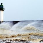 Powerful sea storm "Arma" got tired from island carribean