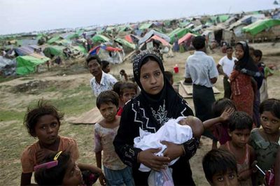 Rohingya Muslims raise problems, lack of doctors in the medical camp