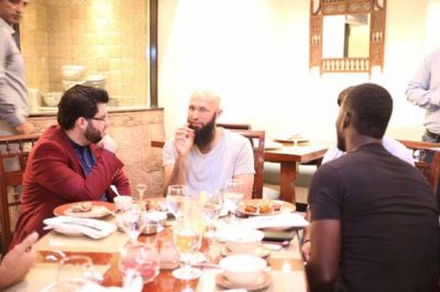 World XI Lahore tour, Lunch arranged by Peshawar Zalmi