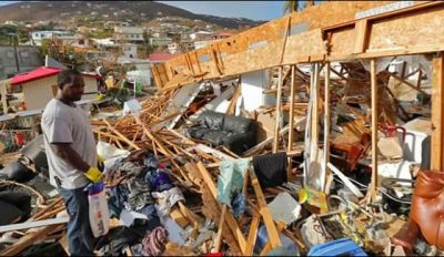 The Sea Storm 'Maria' is torn to the Gharb Al-Andalus island