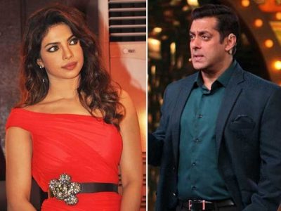 Priyanka took over from Salman Khan