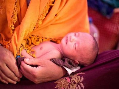 Myanmar army disrupted the bullets during maternity of Muslim women