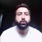 Indian police constable protest resignation against violence in occupied Kashmir