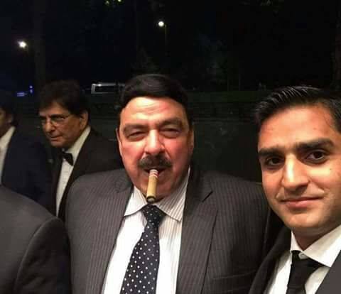 chairman, awami, muslim, league, sheikh rasheed ahmed, reached, paris, on, invitation, of, PTI, leaders, in France