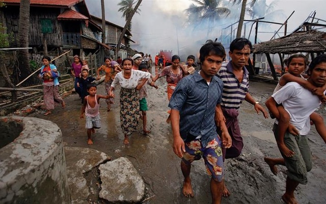 Illusion of Rohingya muslims