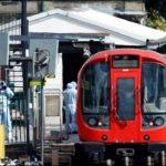 The London Tube train blast, arrested by Syrian refugees