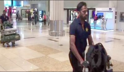 The national team reached the UAE to play the series against Sri Lanka