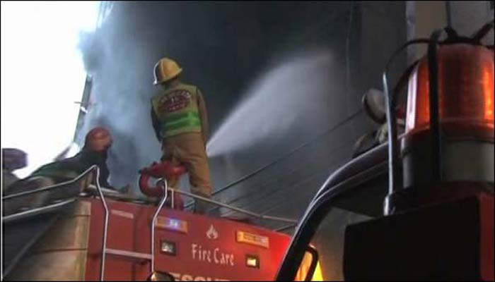 Karachi: factory fired was controlled after 11 hours