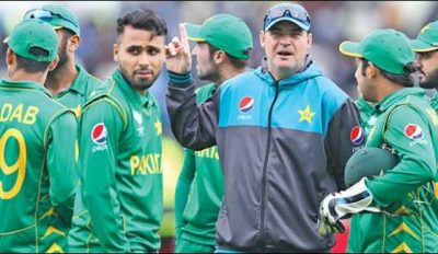 Punishment of push-up who leave a catch in the national team