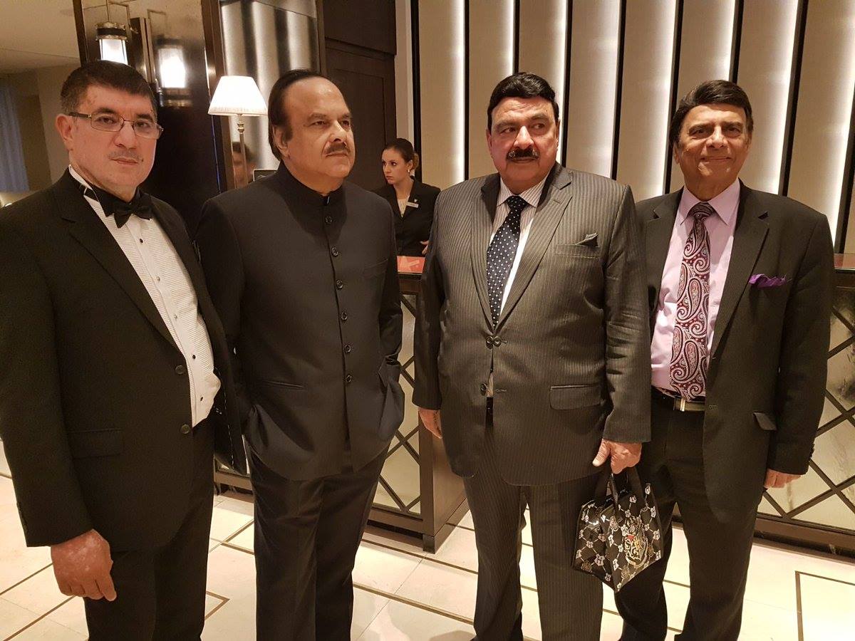 chairman, awami, muslim, league, sheikh rasheed ahmed, reached, paris, on, invitation, of, PTI, leaders, in France