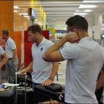 World XI players depart for Dubai