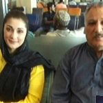 Maryam departed to London for timberiness of mother