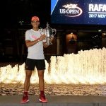 Nadal became the world number one with the US Open successfully