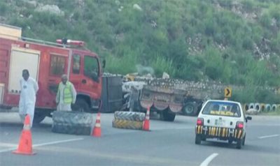 Chakwal: 4 dead in trailer crash