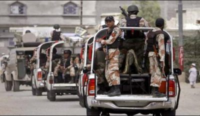 Karachi: Operation of Rangers in Yasinabad Cemetery