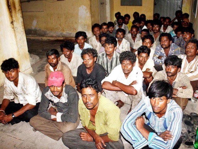 Maritime Security Agency caught 25 Indians fisherman ride in four boats