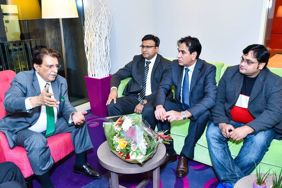 Prime Minister, Azad Kashmir, Raja Faroq Haider, visit, to, Paris, to, boost, the, Kashmir, Issue, Raja Ashfaq Hussain, and, Chaudhry, Naeem, looking, after, the, preparations, for, this, crucial, visit