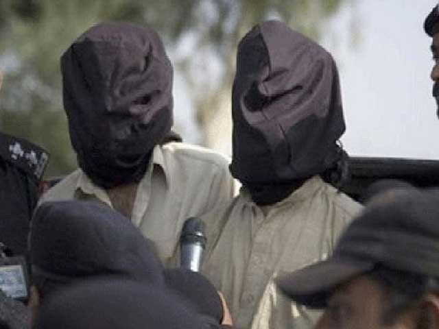 Two suspects arrested in Mardan distributed laminate of banned tuning